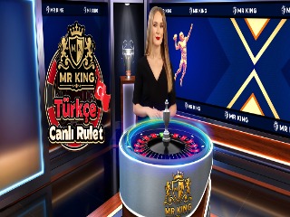 MR KING Türkçe Canlı Rulet